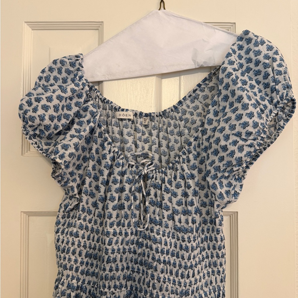 Doen QUINN DRESS IN DAHLIA DITSY size M - Picture 5 of 6